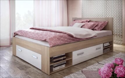 Single Bed with Storage - MZSBN002
