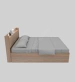 Wooden Storage Bed - MZSBN003 - Image 4