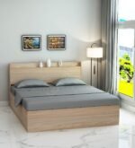 Wooden Storage Bed - MZSBN003