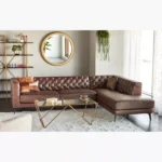 Leather Corner Sofa - MZSC028