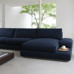 Natural Wood Sectional Sofa  - MZSC061 - Image 3