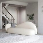 Red Beech Wood Sofa - MZSF003 - Image 2