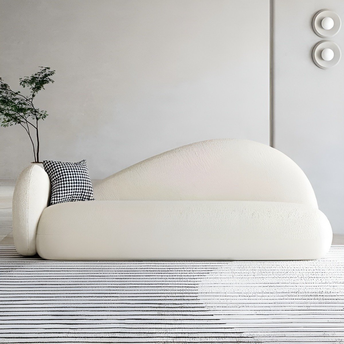 MZSF003.jpg Red Beech Wood Sofa - MZSF003 - Image 1