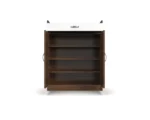 Walnut Shoe Rack - MZSR009 - Image 4