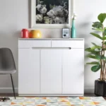 Modern Shoe Cabinet - MZSR019 - Image 3