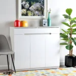 Modern Shoe Cabinet - MZSR019 - Image 4