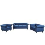 Blue Living Room Set - MZSS006 - Image 6