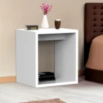 Frosty White Side Table - MZST006 - Image 4