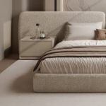 Royal King Tufted Bed - MZRBD001 - Image 3