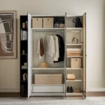 3 Door Swing Wardrobe - MZWD016 - Image 4