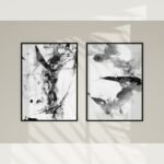 Printed Framed Tableau - OAP009