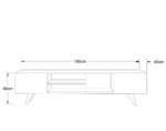 Modern Tv unit 180cm - MZTV155 - Image 6