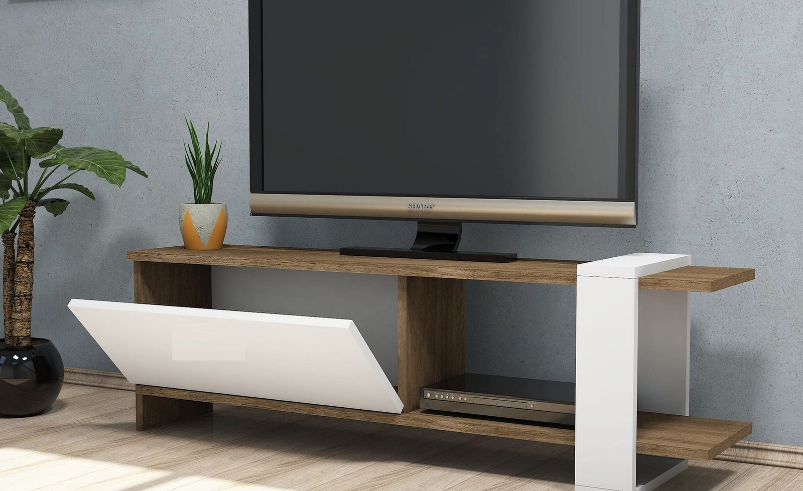TLV-50-3.jpg Modern TV unit - MZTV154 - Image 1