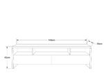 Modern tv unit 140cm - MZTV151 - Image 6