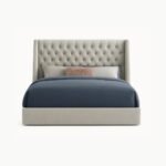 Button Tufted Bed – TAQ1 - Image 2