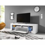 TV Unit, 160cm White - MZTV100 - Image 2
