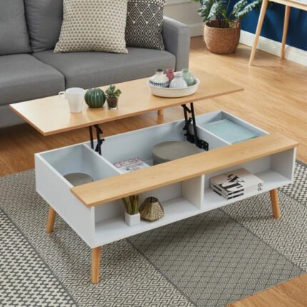 Coffee Table, White - MZCT012