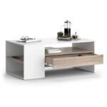 Coffee Table, White*Beige - MZCT013